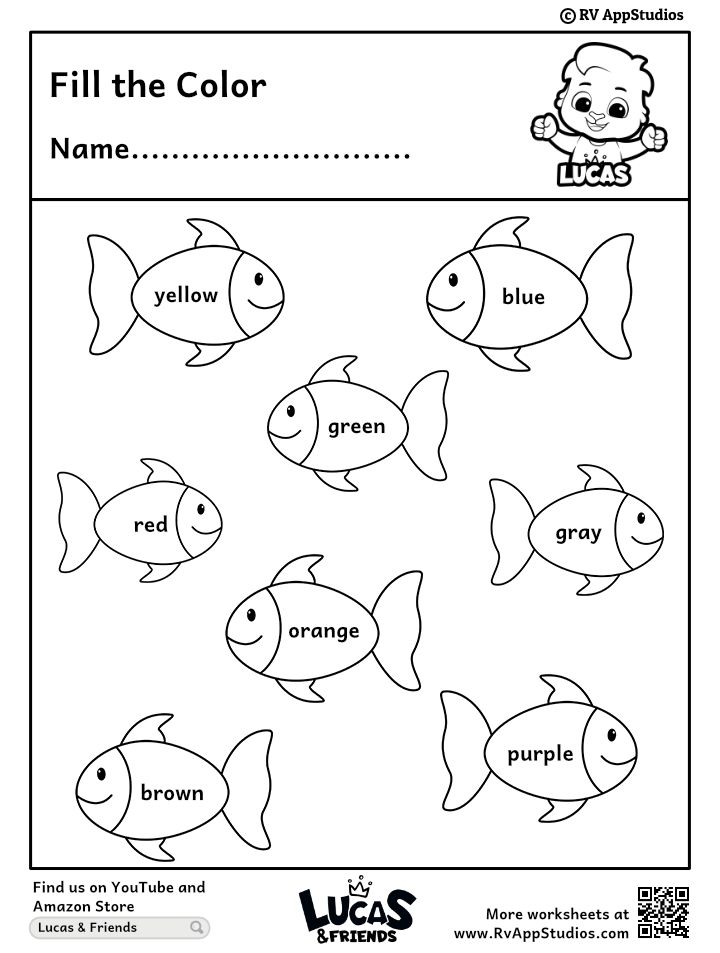 Printable Coloring Pages For Kids Worksheets Library