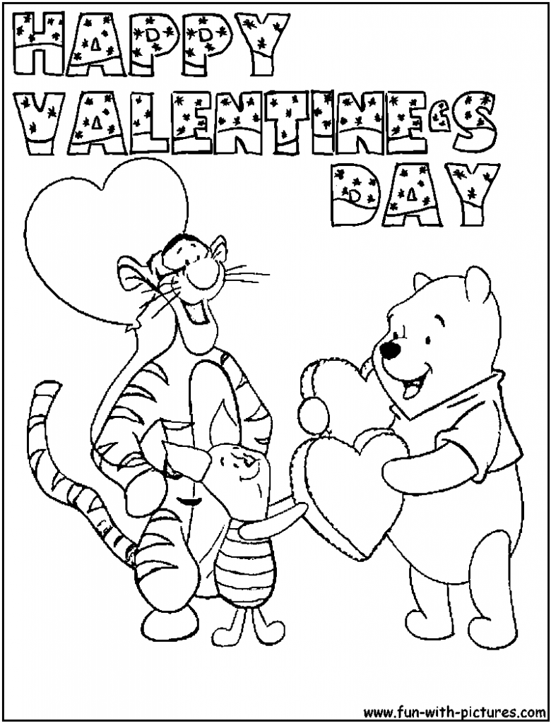valentine's day printable coloring cards