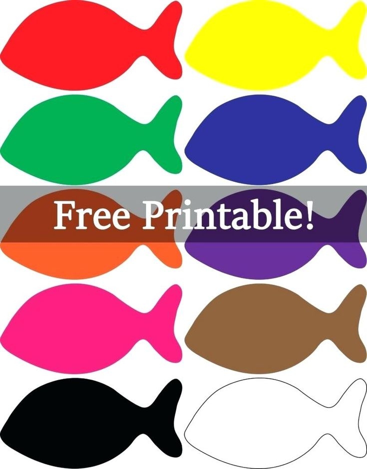 printable fish pictures to color