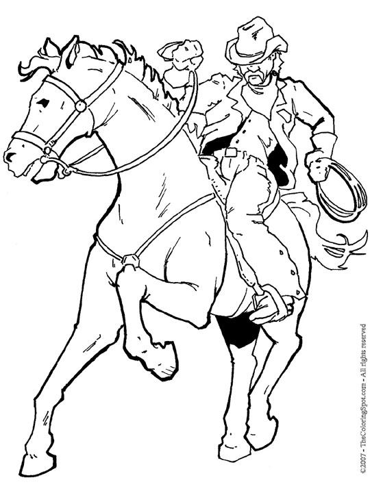 Printable Cowboy