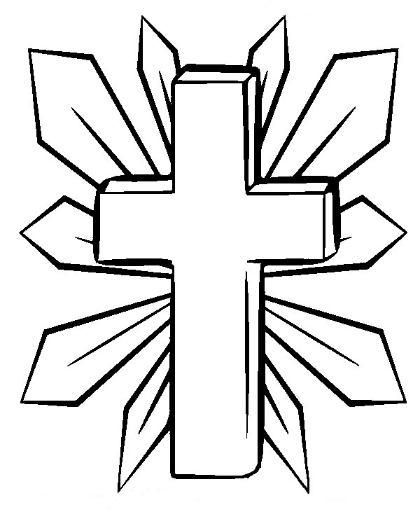 Printable Cross Coloring Pages ColoringMe