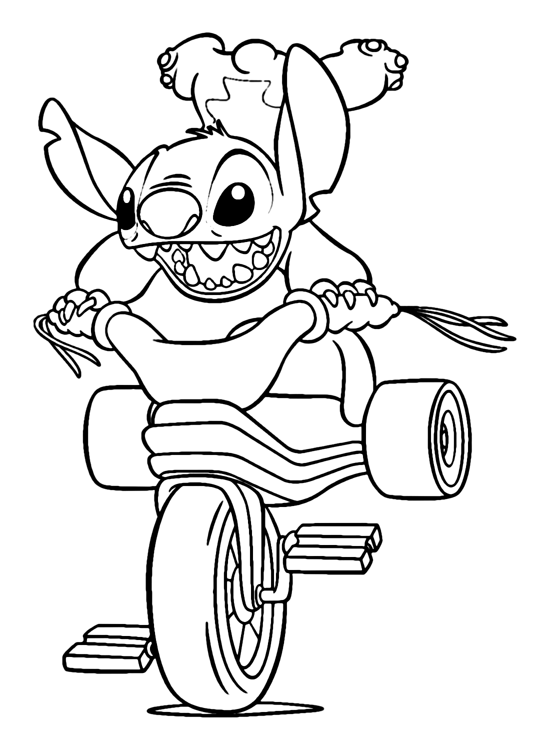 Printable Cute Stitch Coloring Pages Coloring Page Free Printable