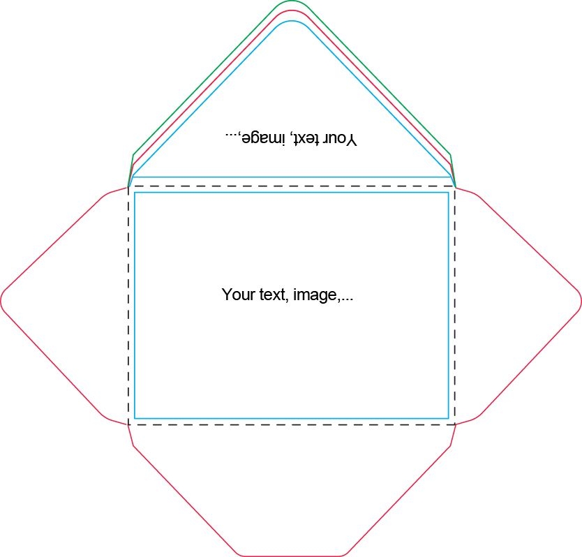 free 4x6 envelope template