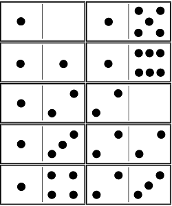 Printable Dominoes Domino Worksheets Library