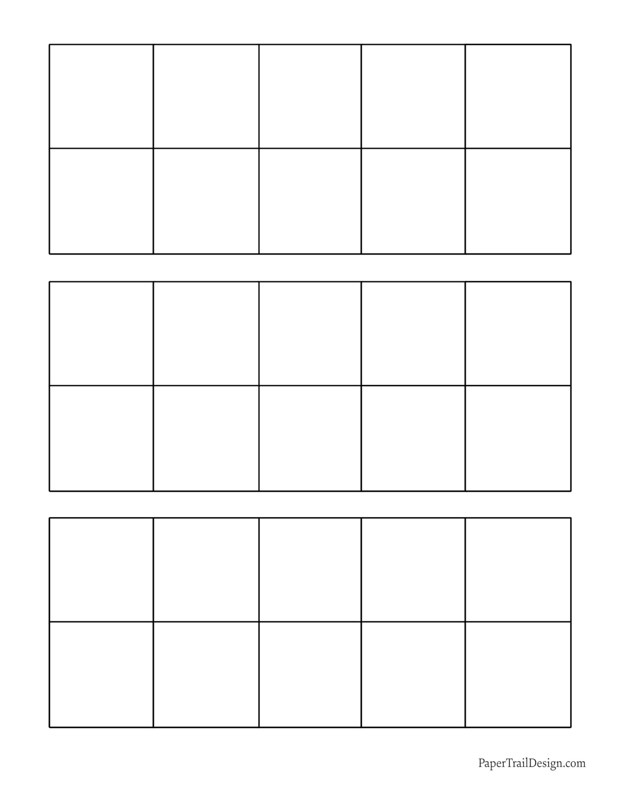 1-10 ten frame flash cards printable
