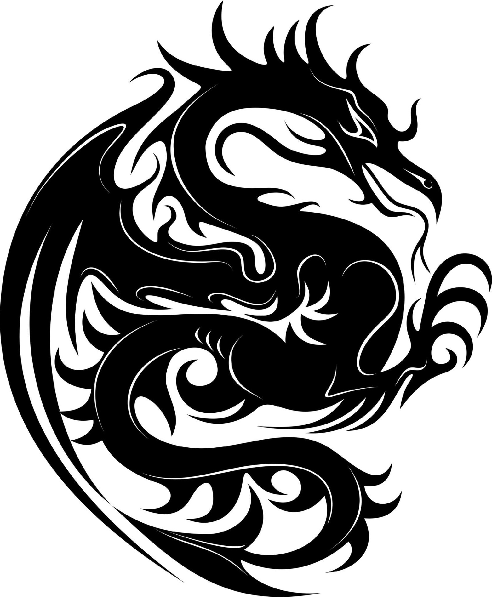 Printable Dragon Template Printable Word Searches