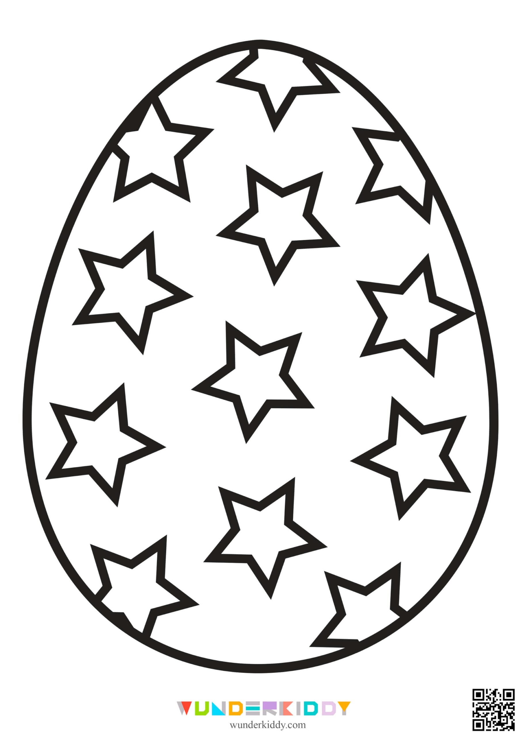 free easter egg coloring pictures