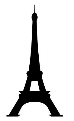 eiffel tower stencil printable