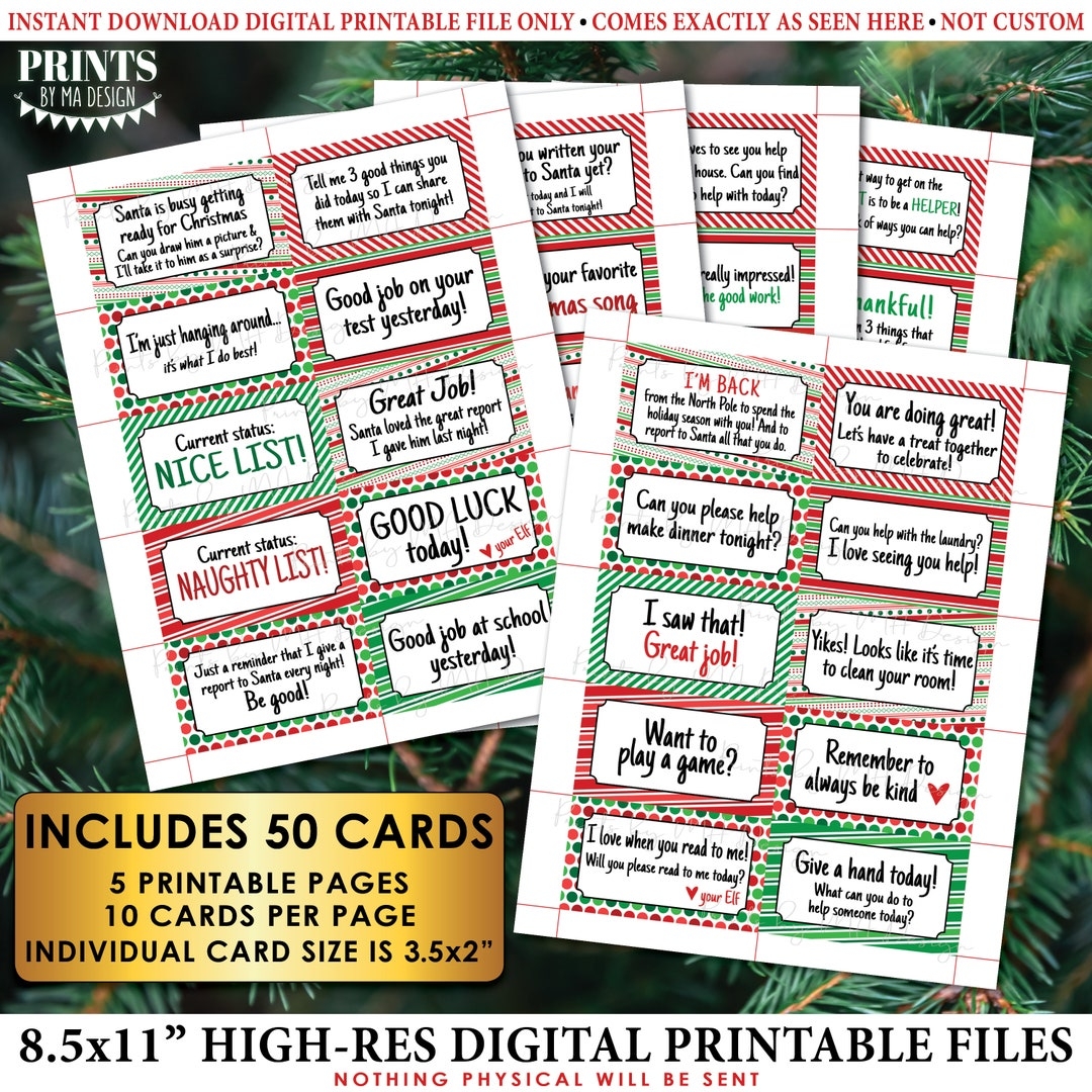 free printable elf signs