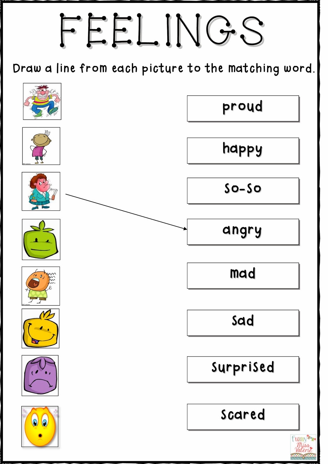 Printable Emotions Activities For Preschoolers Prntbl 