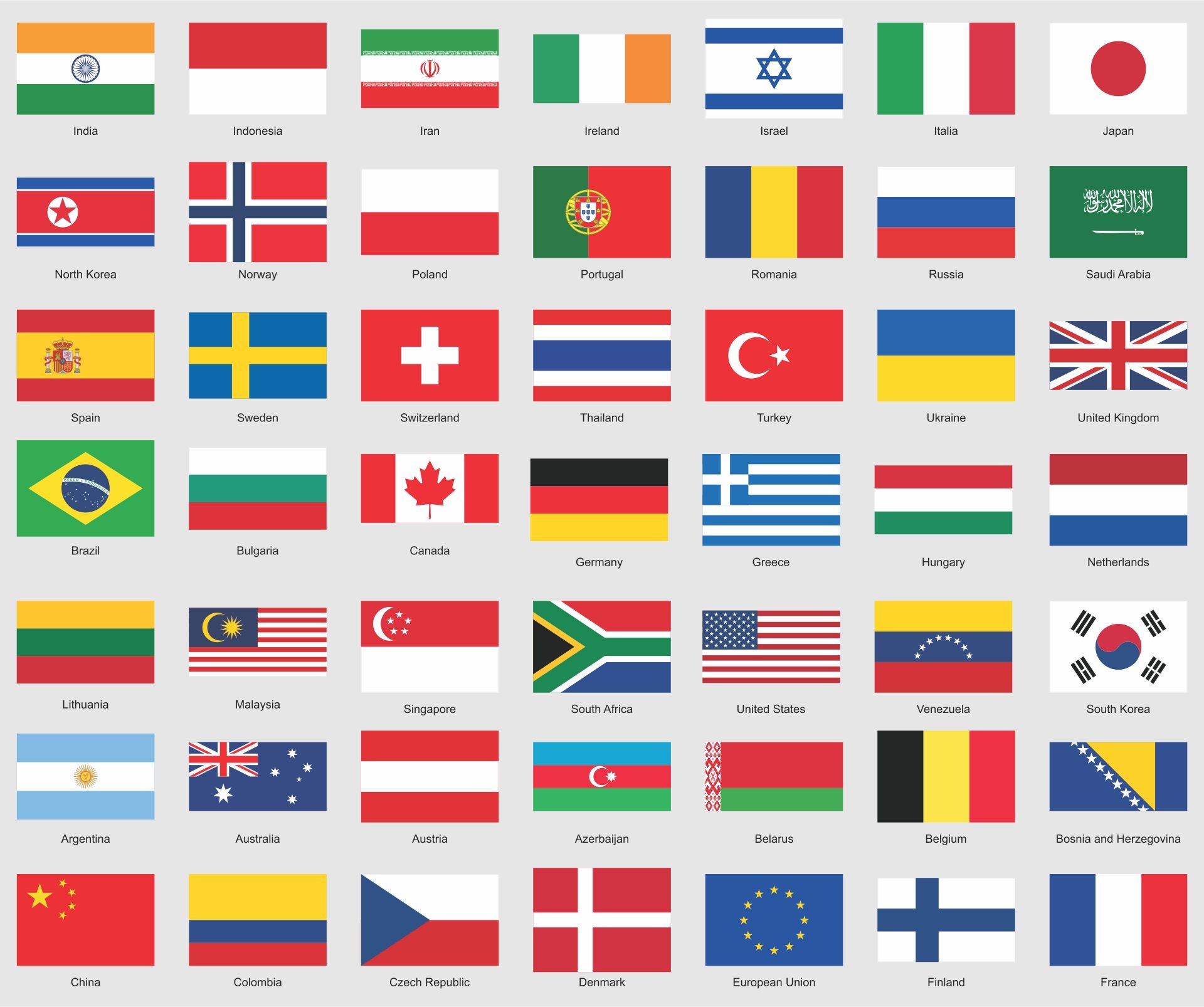 free printable flags to print