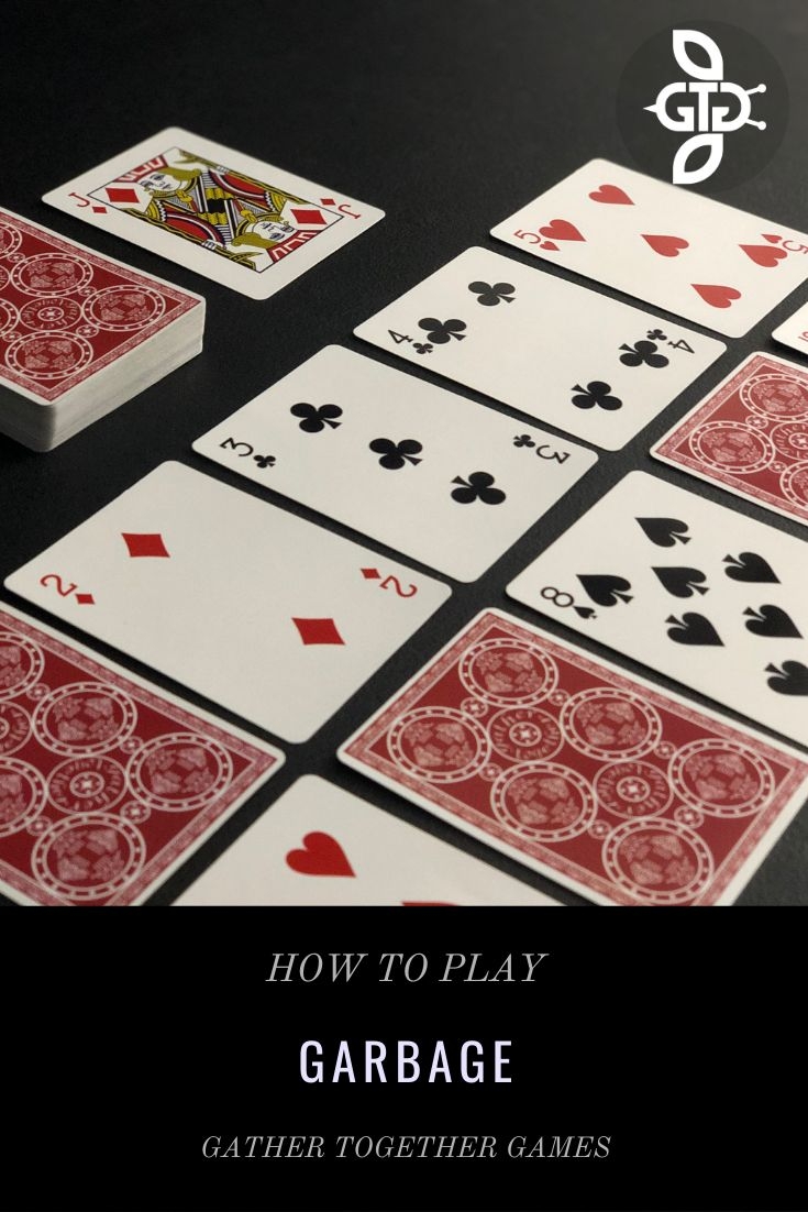 printable garbage card game rules