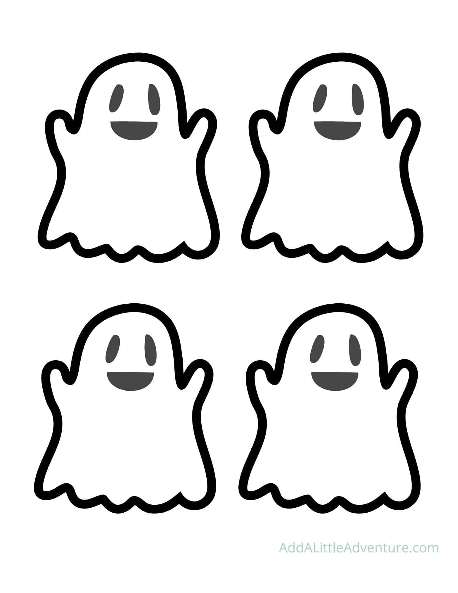 Printable Ghosts