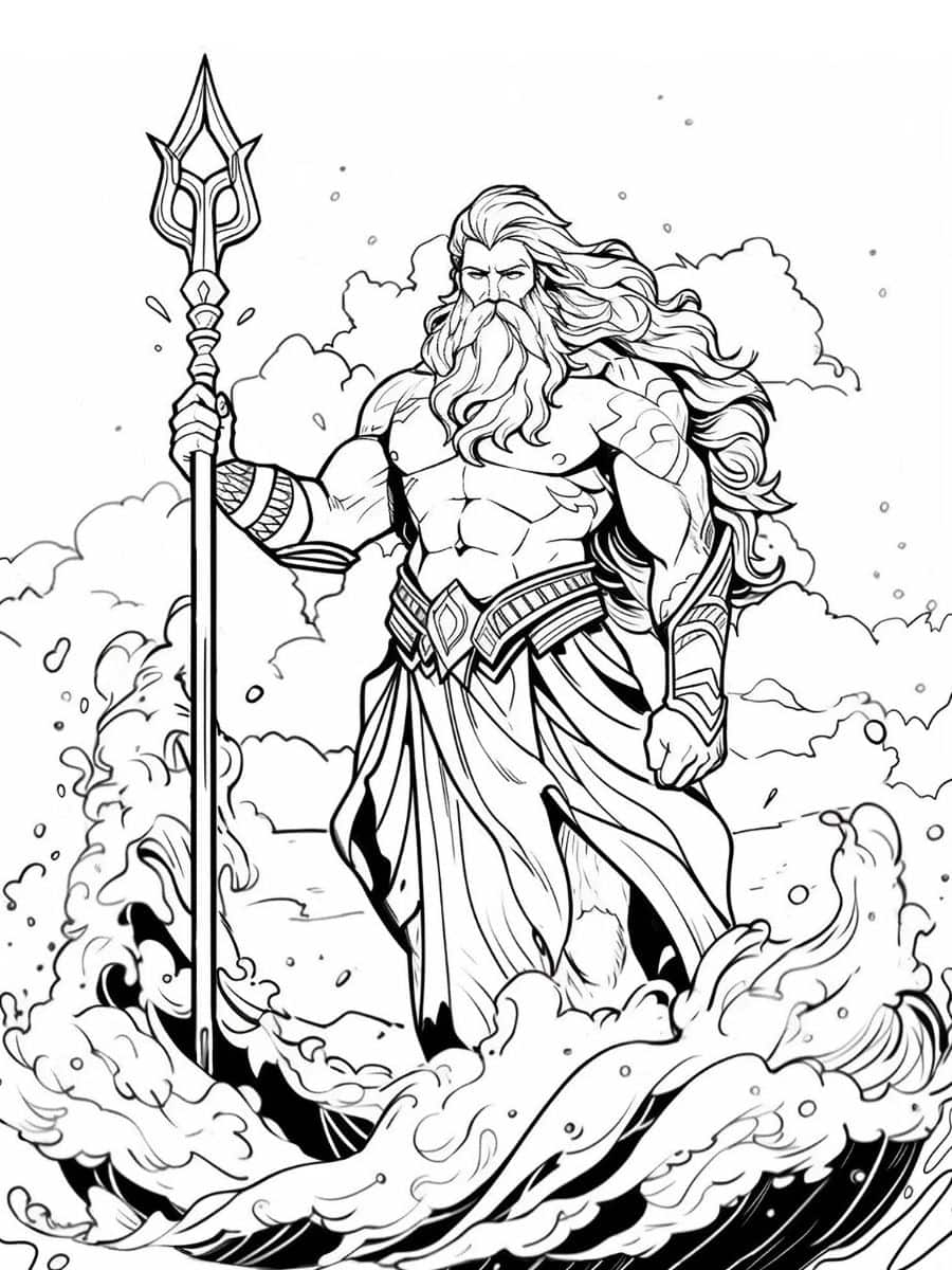 Greek Mythology Coloring Pages