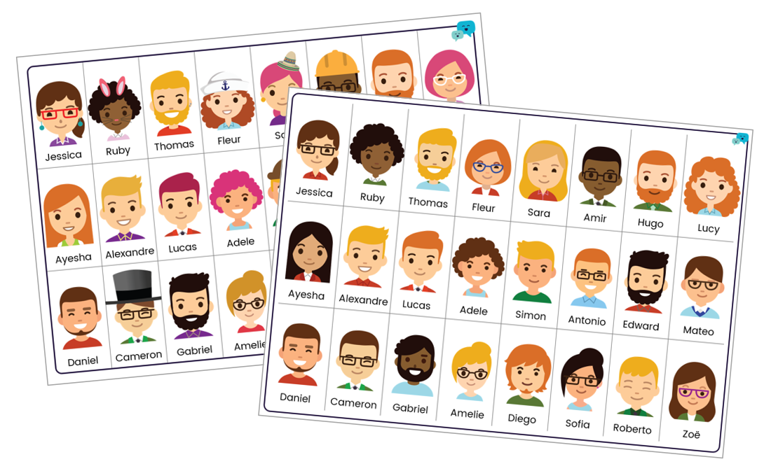 Printable Guess Who Board