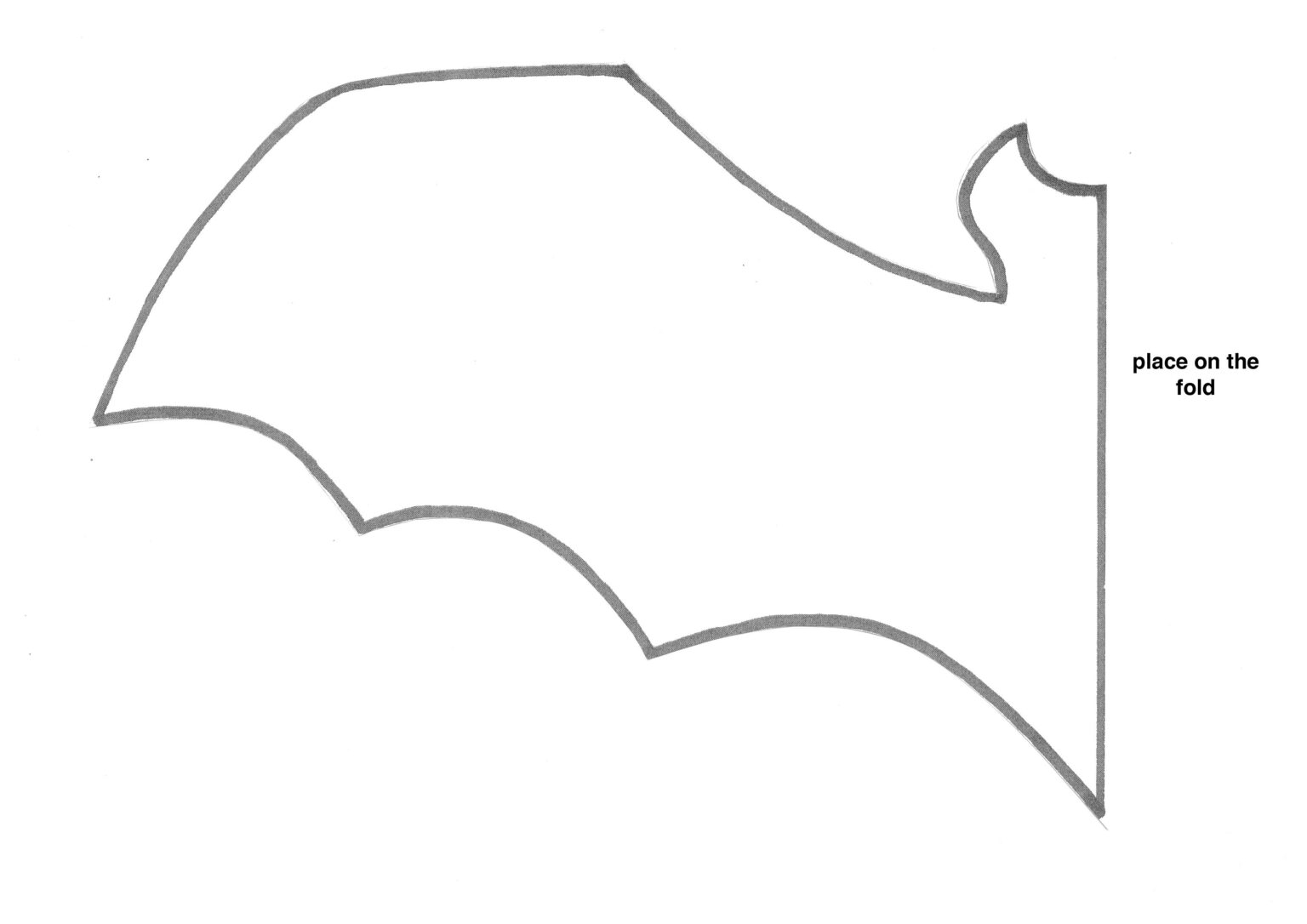 Printable Halloween Bat Stencil Cutouts Printable JD