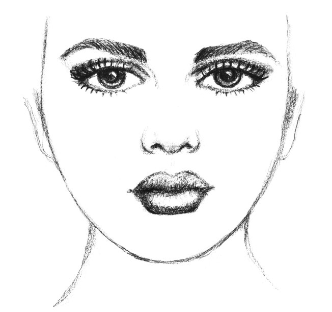 Printable Head Template Printable JD