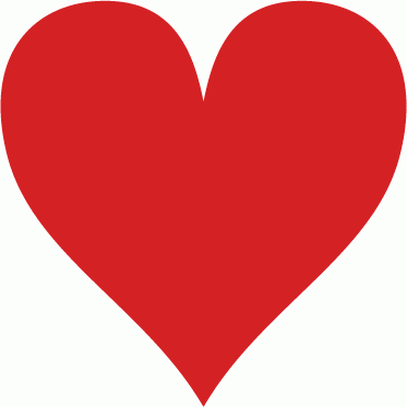 free printable heart shapes