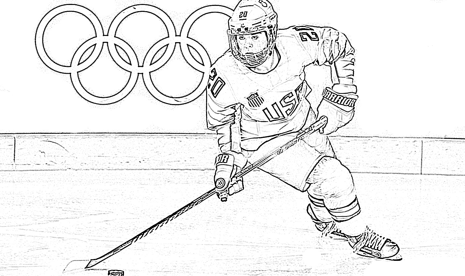 Printable Hockey Pictures To Color Printable Calendars AT A GLANCE
