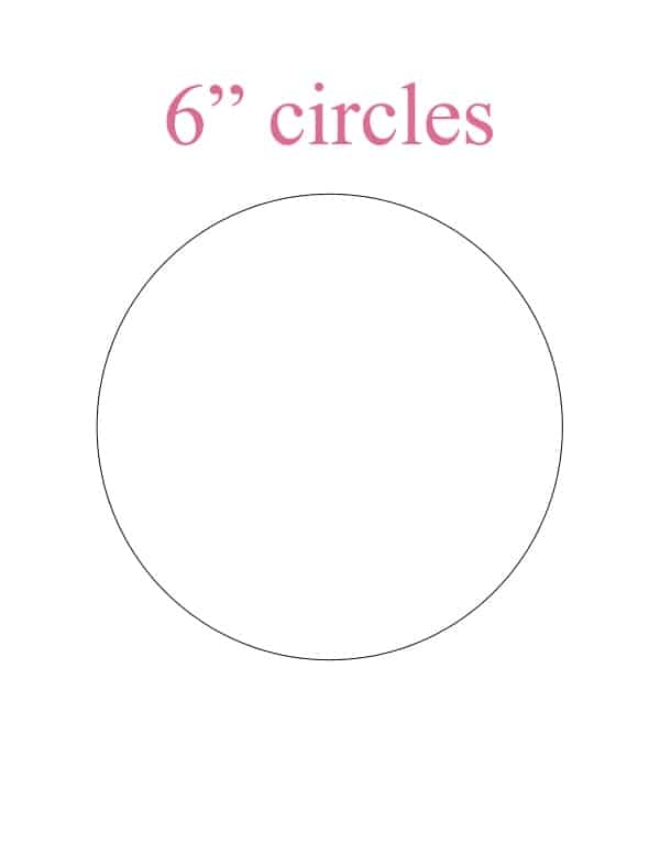 Printable Inch Circle Template Circle Template Dot 55 OFF