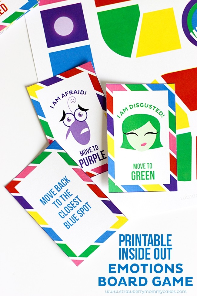 Printable Inside Out Emotions Board Game Printable Crush