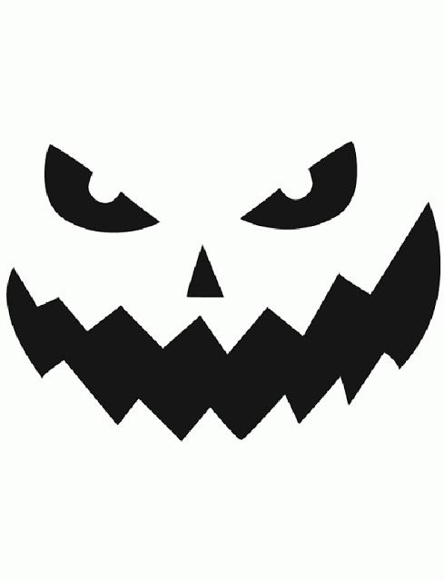 free printable jack o lantern faces templates