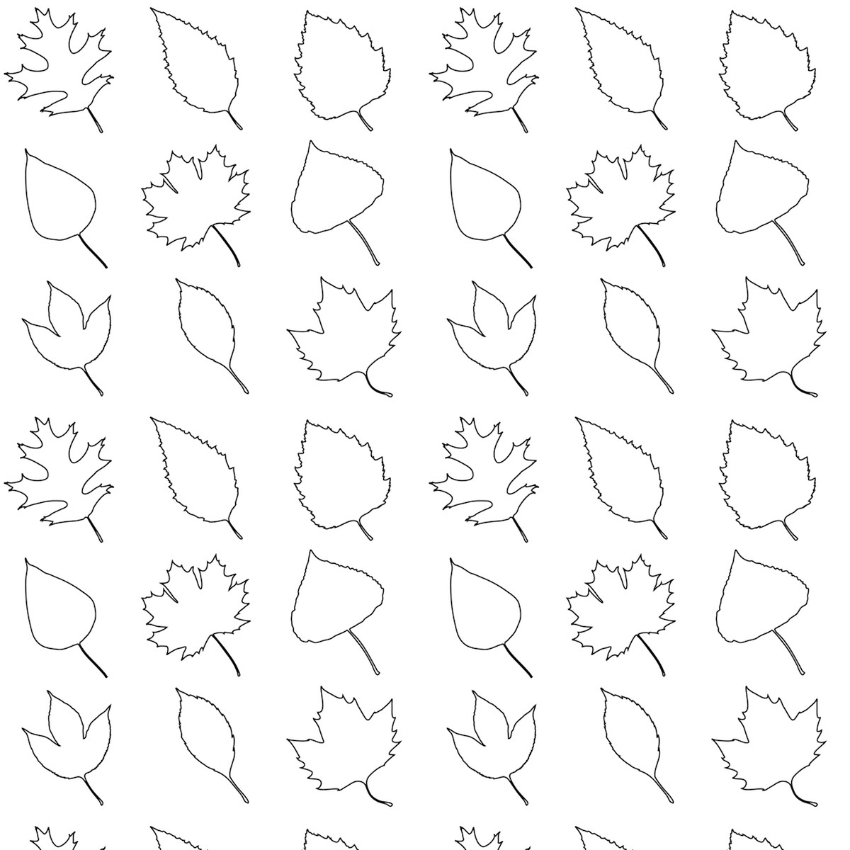Printable Leaves FREE Printable Leaves