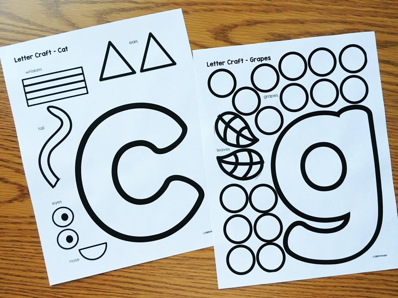 letter t crafts for preschoolers printable
