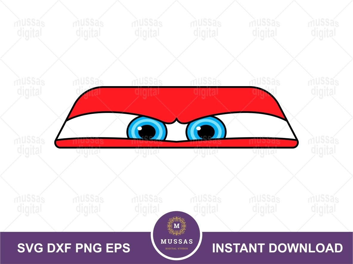 Printable Lightning Mcqueen Eyes Free Printable