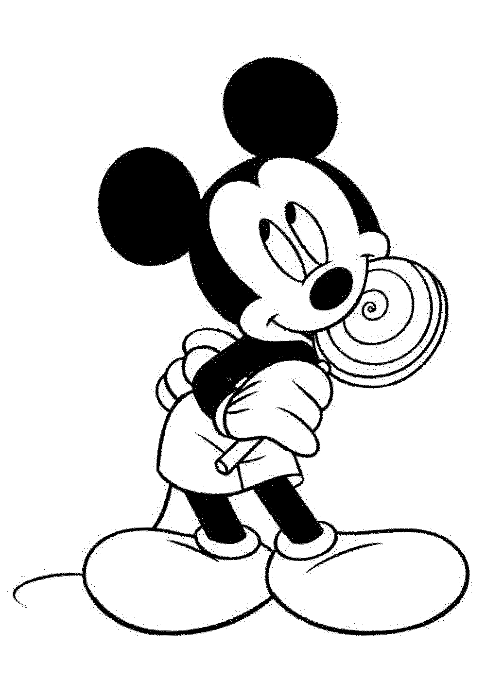 Printable Mickey Mouse Coloring Pages Printable Calendar
