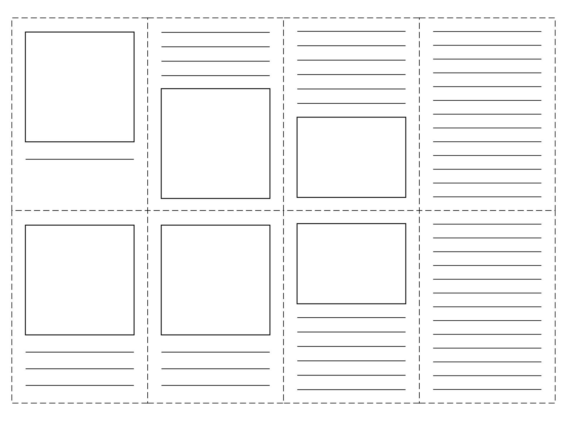 Printable Mini Book Template Flip Book Template Book Template
