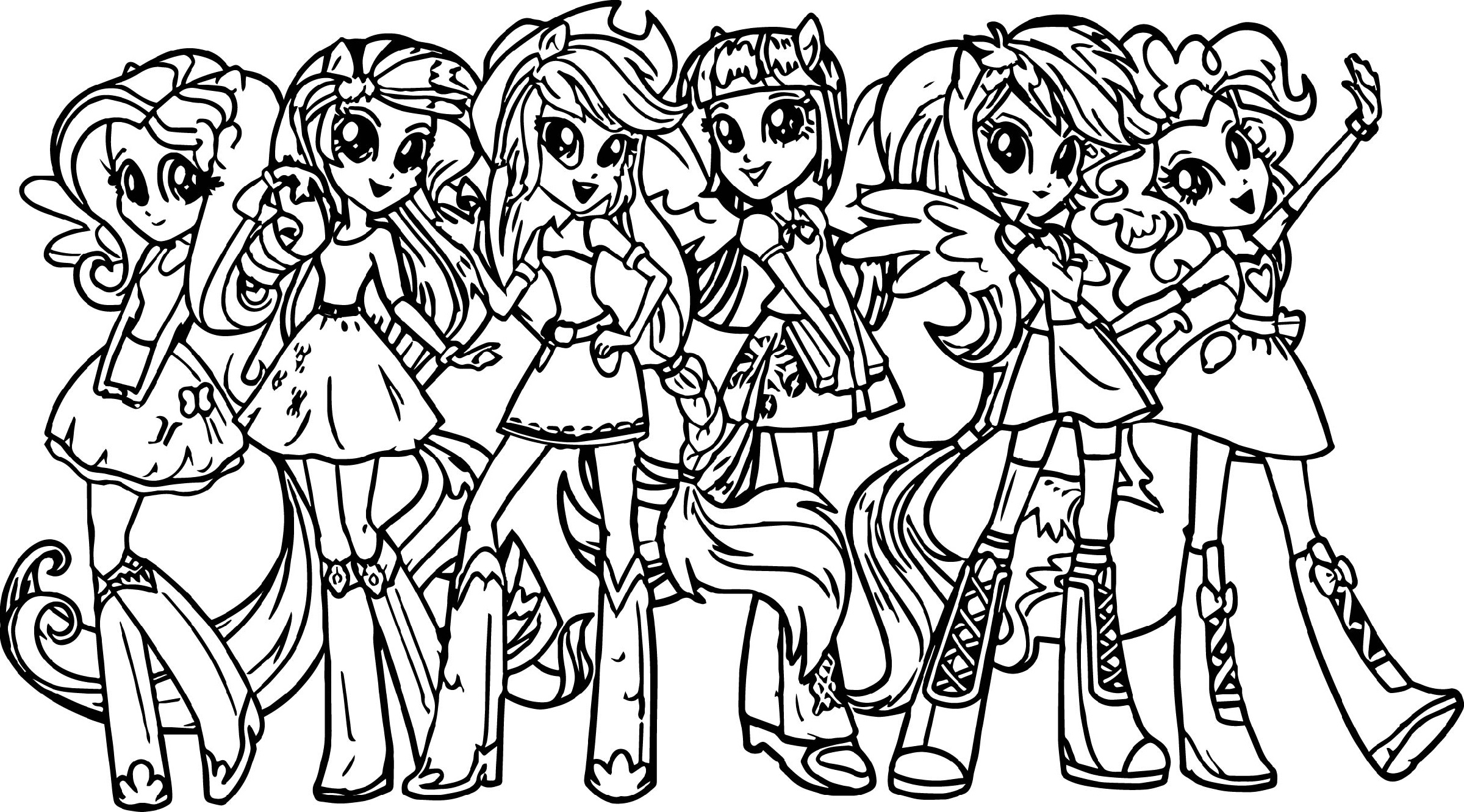 Printable My Little Pony Coloring Pages Free Printable Templates