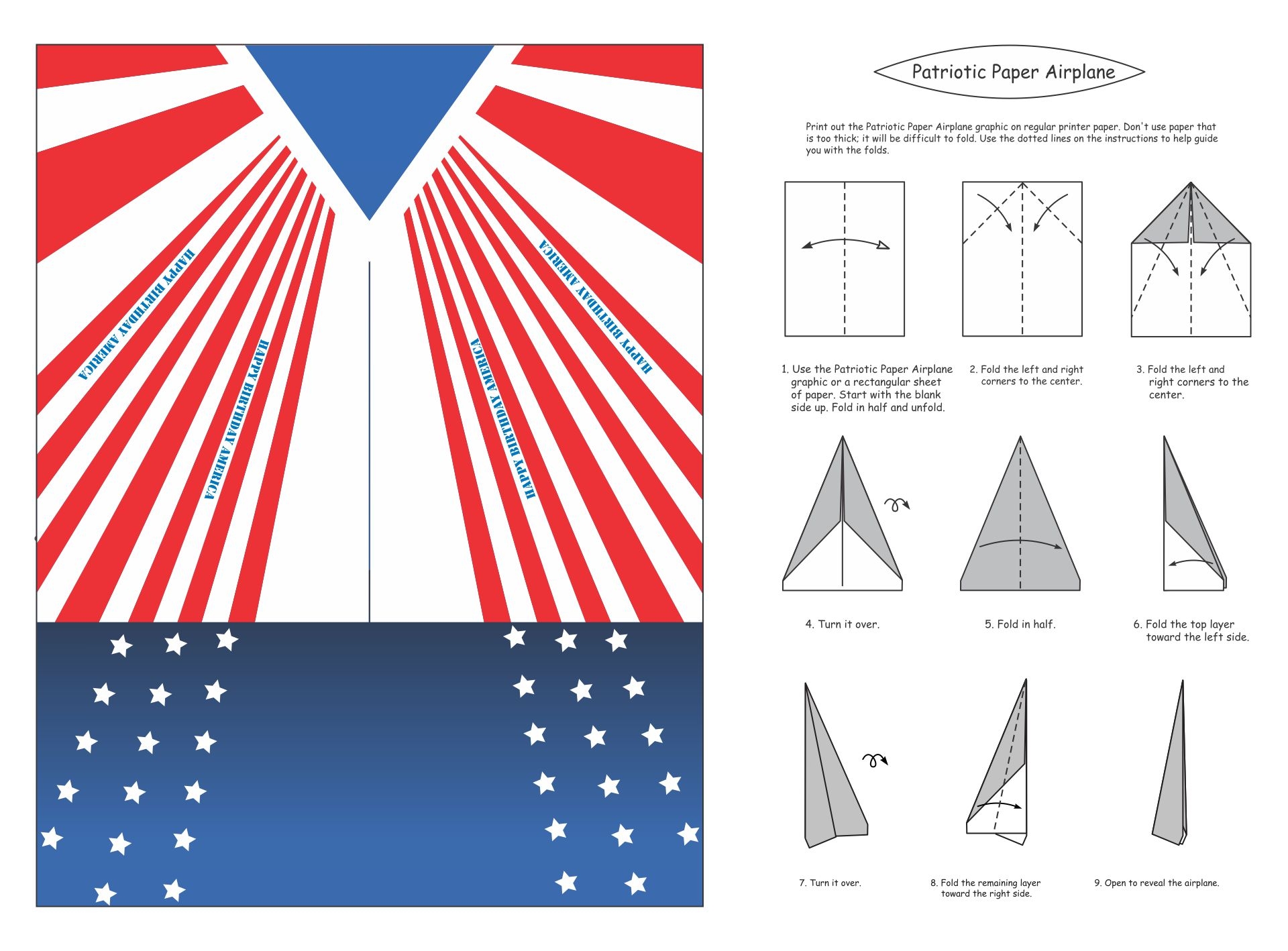 printable airplane templates pdf