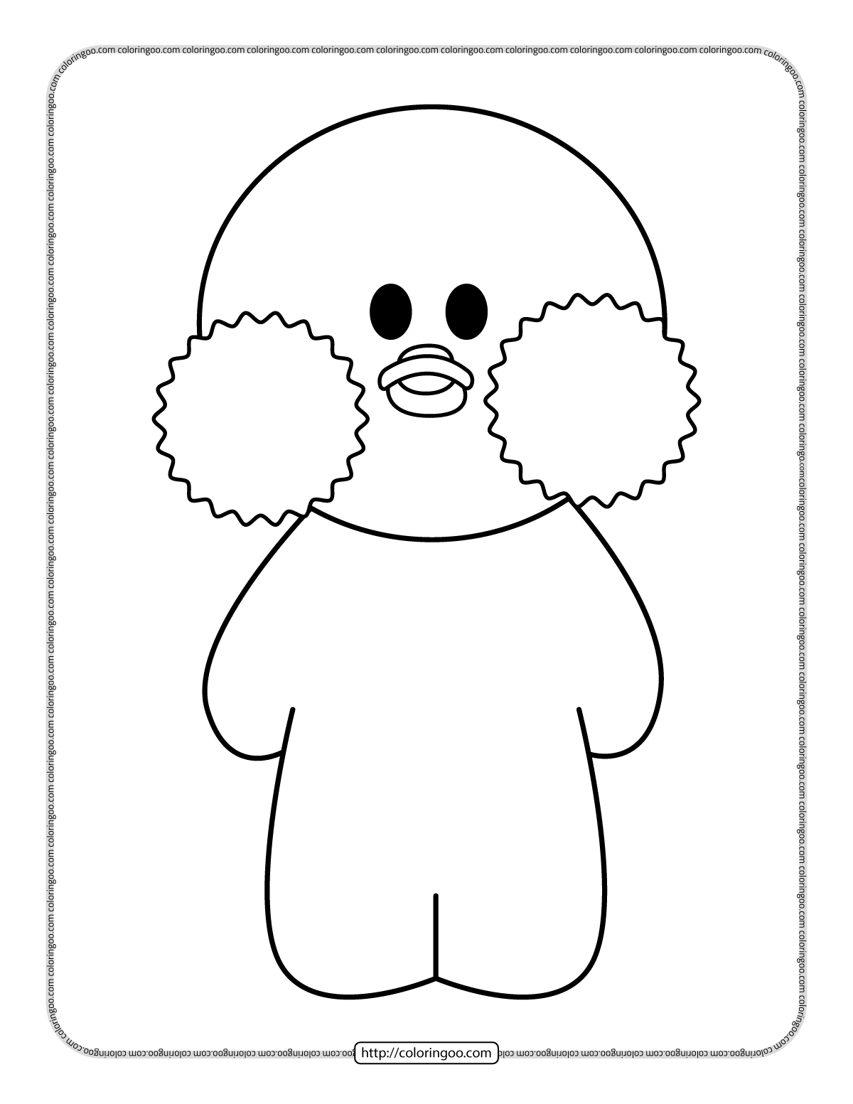 Printable Paper Duck Printable Online