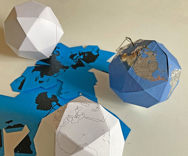 Printable Paper Globe Template Tunersread