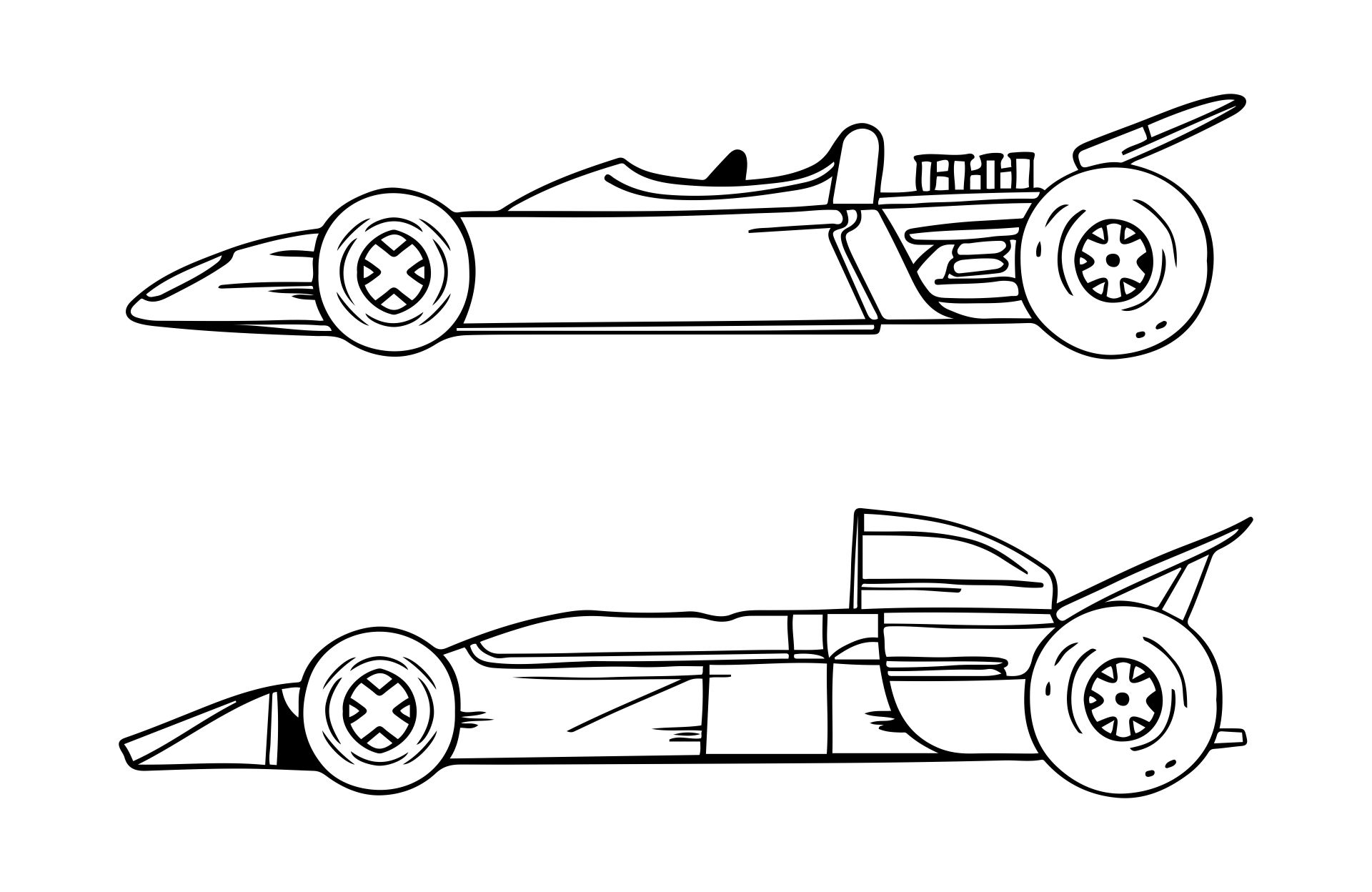 Printable Race Car Template Social Media Template