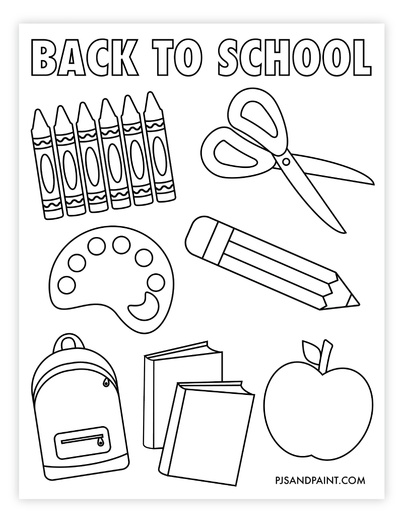 end of school coloring pages free printable