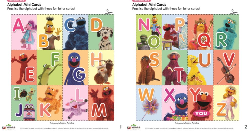Printable Sesame Street Letters
