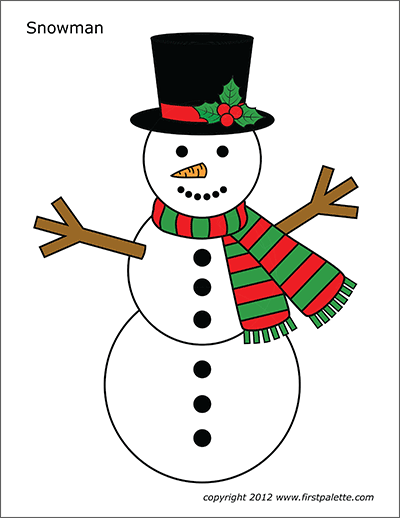 Printable Snowman Craft With Free Template Artofit
