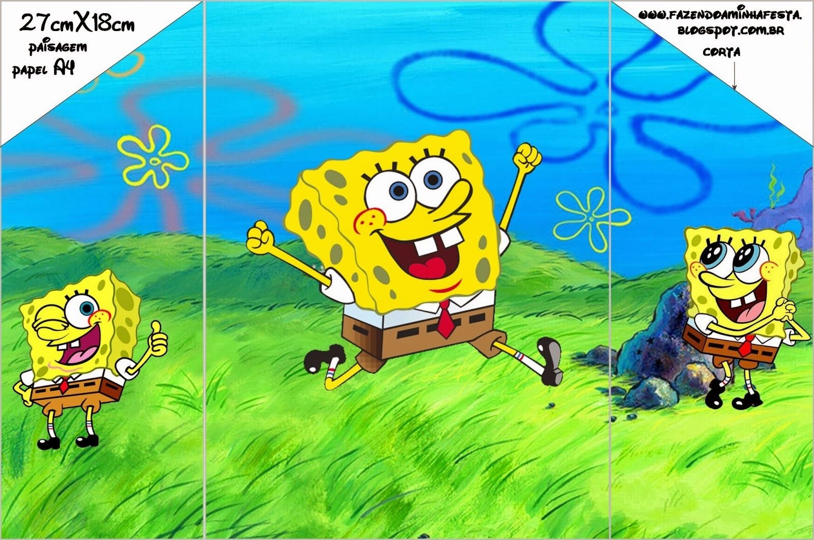 Printable Spongebob Cards