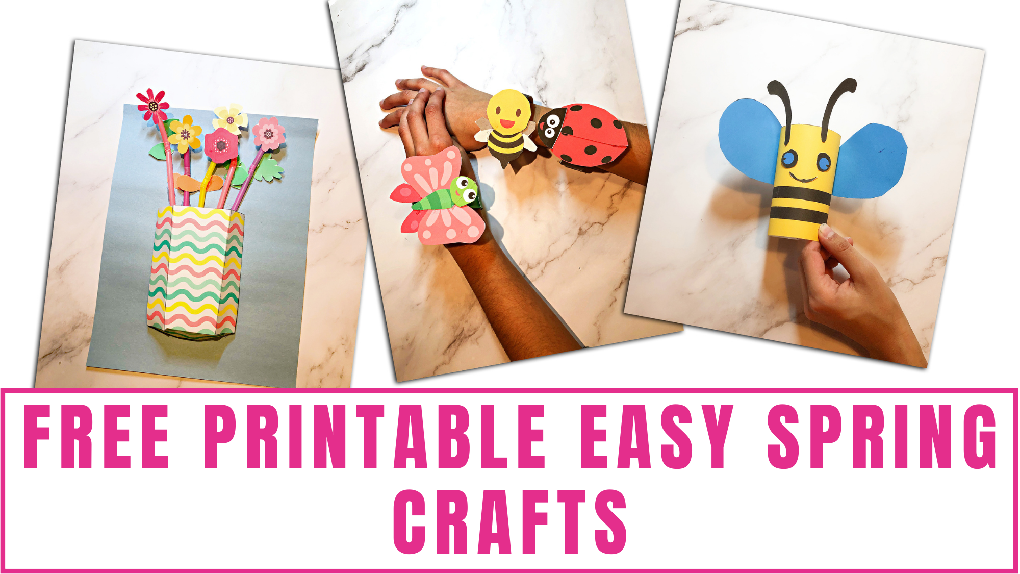 printable spring crafts for kindergarten