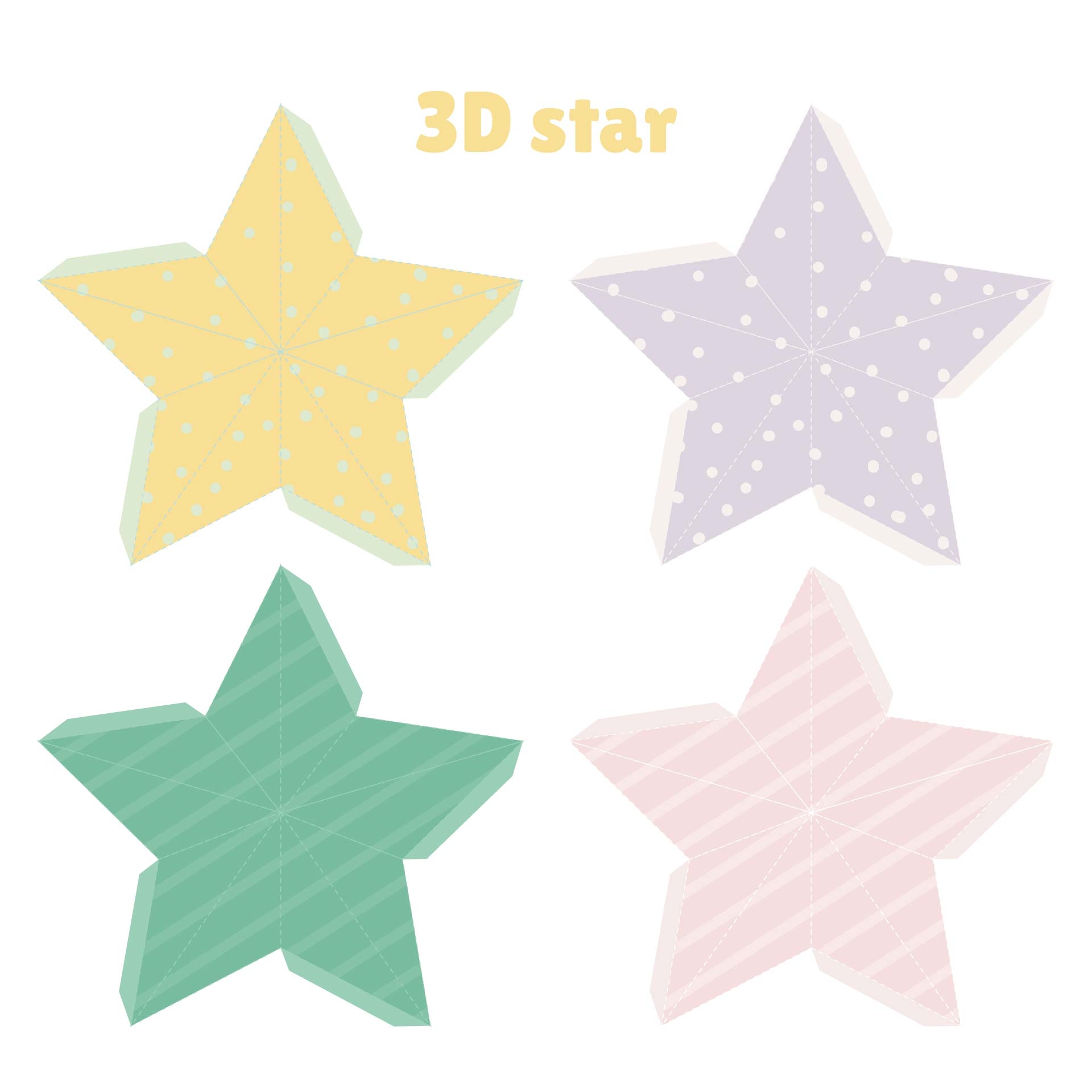 Printable Star Pattern Printable Online