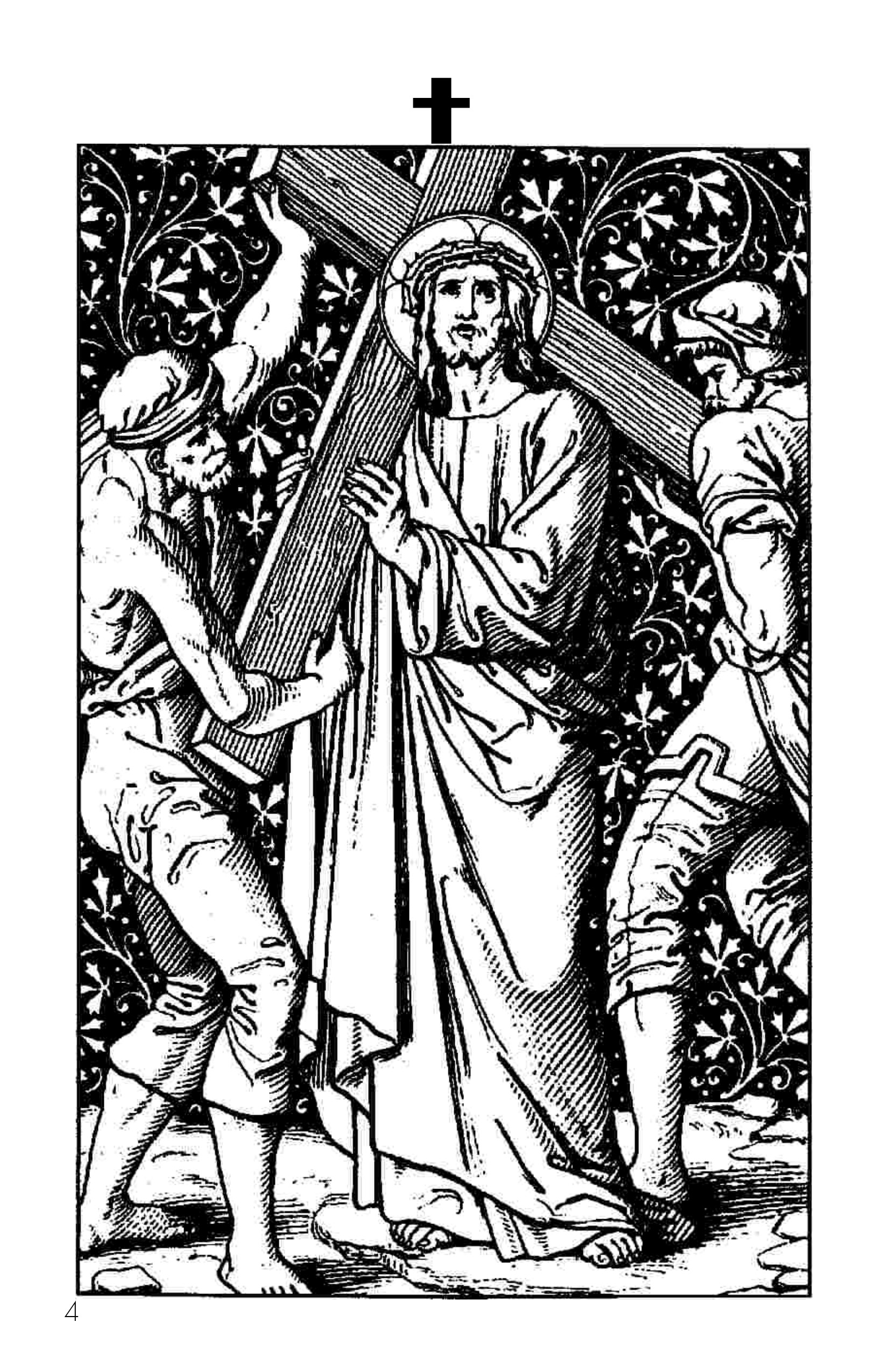 Printable Stations Of The Cross Booklet Alfred M Saxon