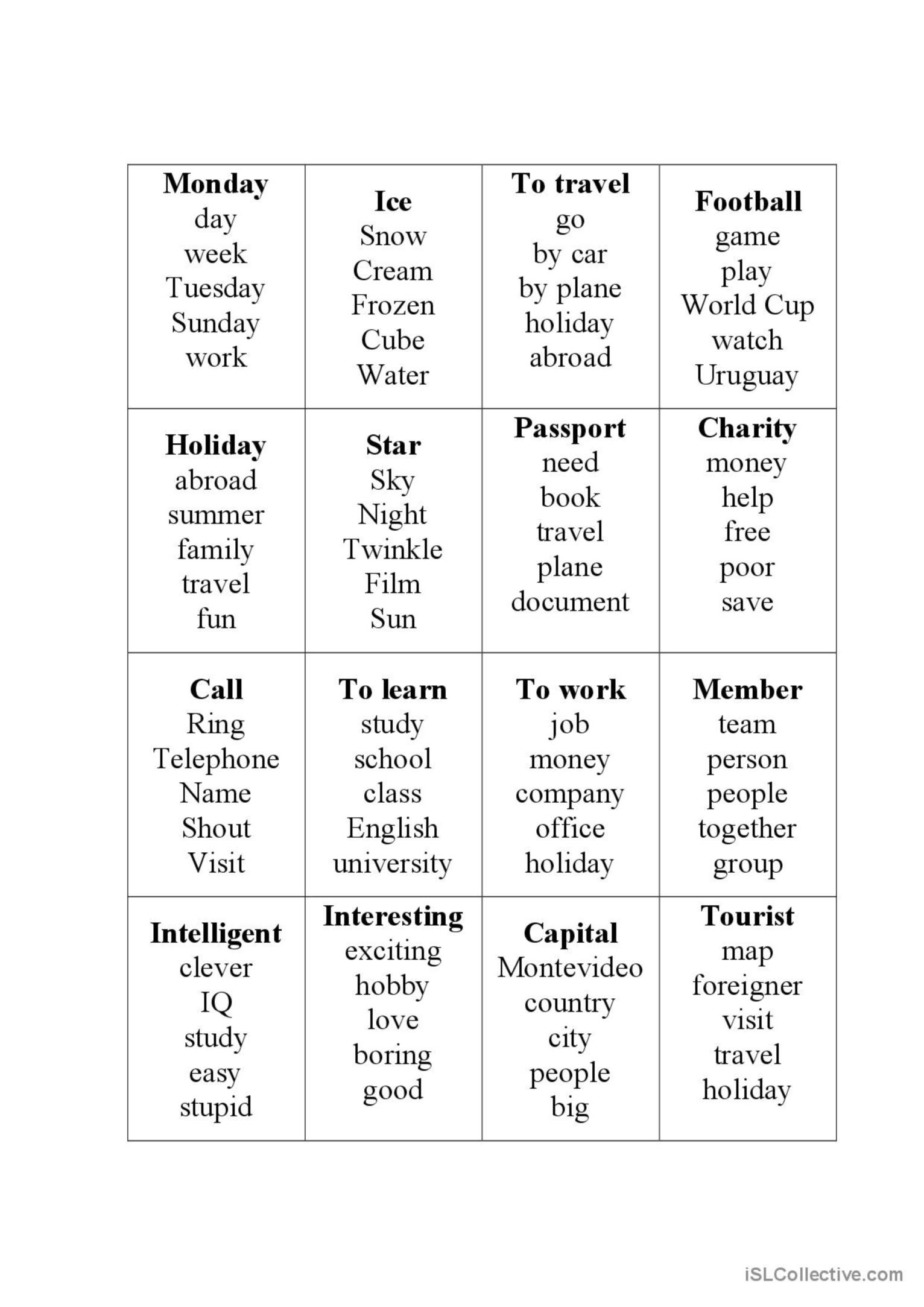 Printable Taboo Cards Printable Free Templates