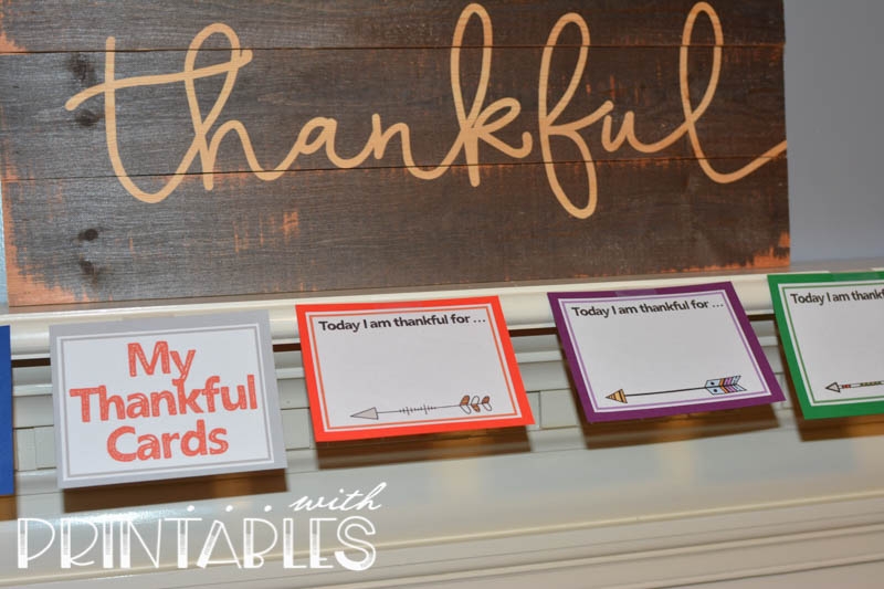 Printable Thankful Cards