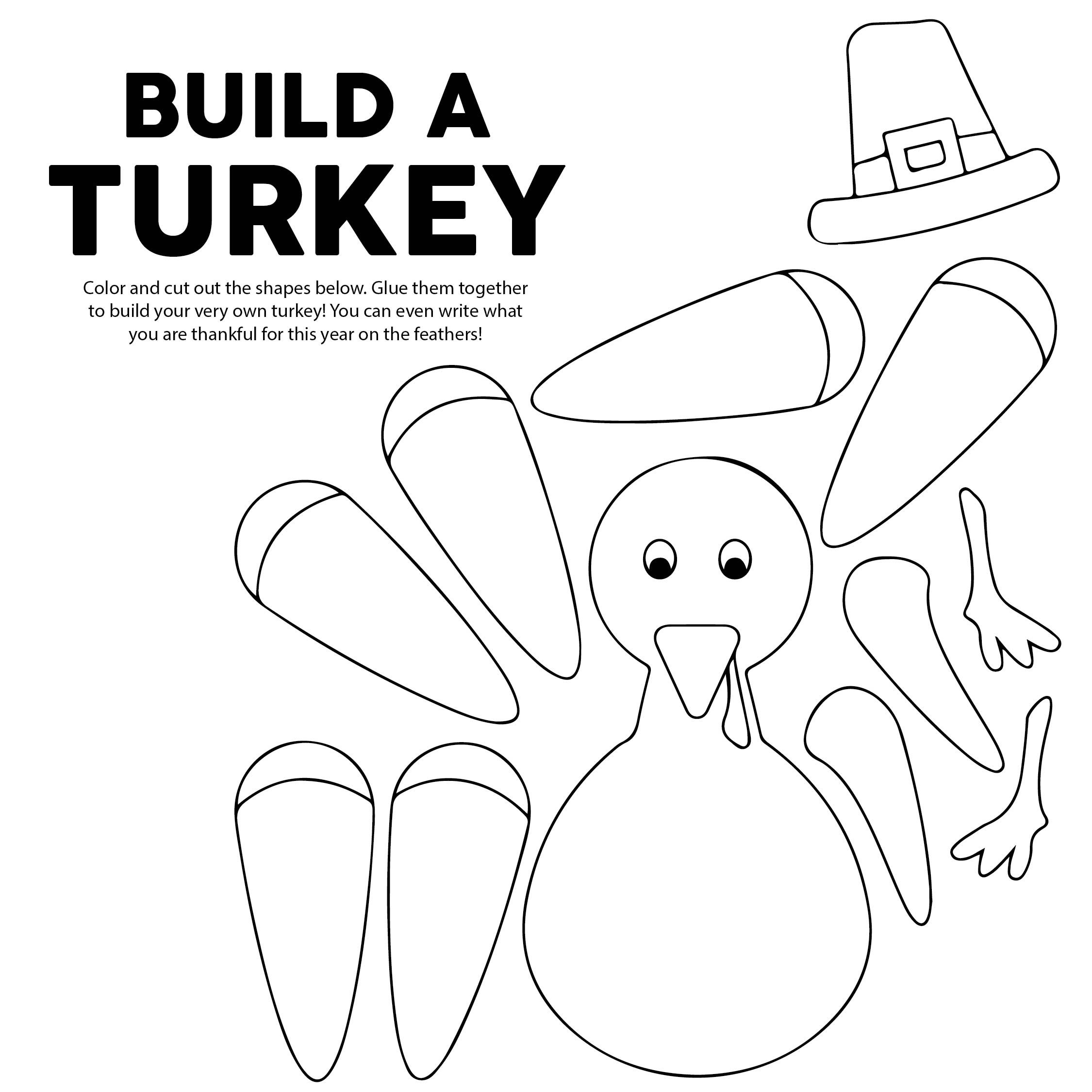 Printable Thanksgiving Activities For Kids Thanksgiving Activities