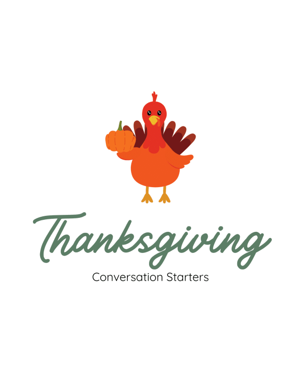 Printable Thanksgiving Conversation Cards For All Ages 24hourfamily