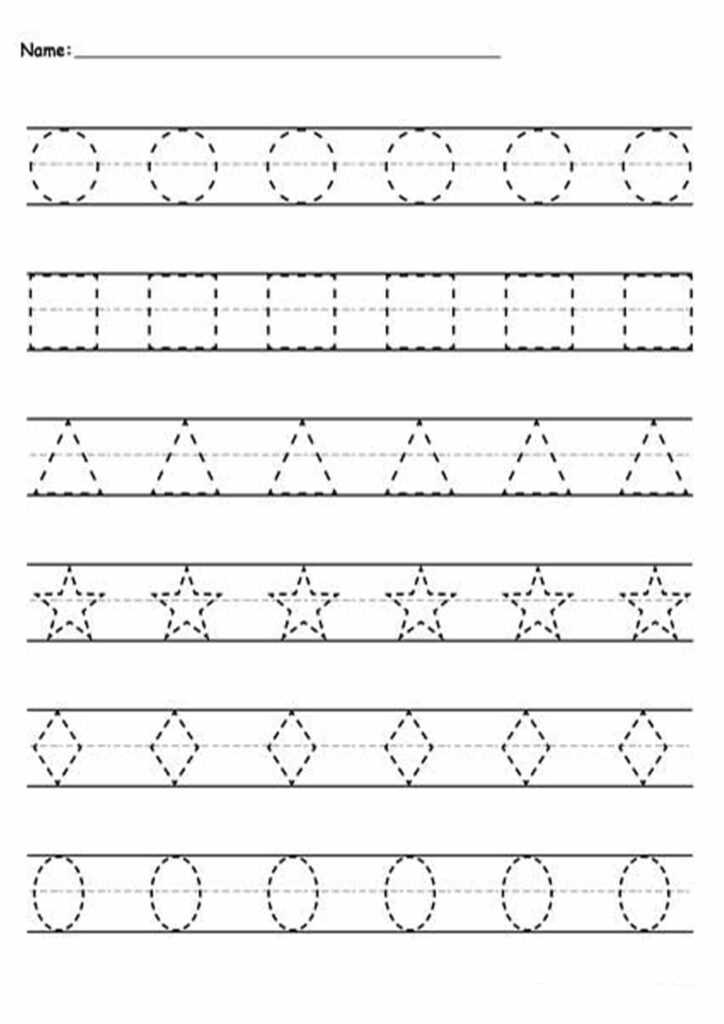 Printable Tracing Worksheets Printable Worksheets
