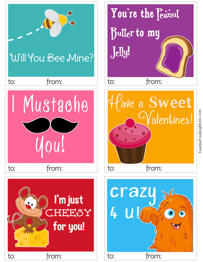 Printable Valentine 39 s Day Cards For Kids
