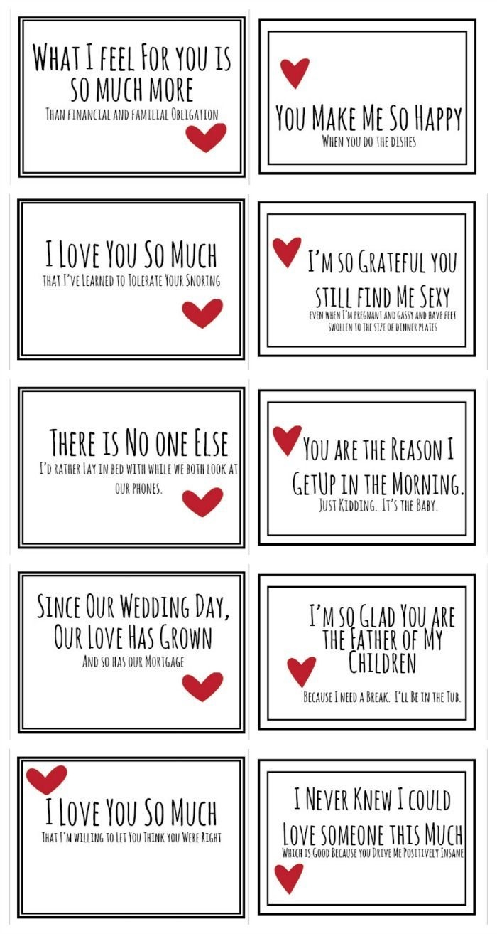 Printable Valentine Cards Printable Valentine Cards Husband David M